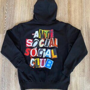 Antisocial Social Club Torn pieces of our story hoodie